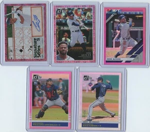 2019 Panini Donruss 5 Card Group Lot With Shaw Autograph, Altuve, Astudillo - Picture 1 of 2