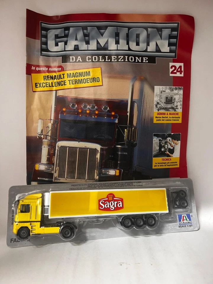 RENAULT MAGNUM EXCELLENCE TERMOEURO 1:87  Sagra USCITA 24 CAMION ITALERI - Immagine 1 di 2