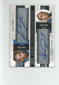 2004 UPPER DECK FOUNDATIONS DUAL ENDORSEMENTS #DEJJ KEVIN JONES/STEVEN JACKSON - Picture 1 of 2