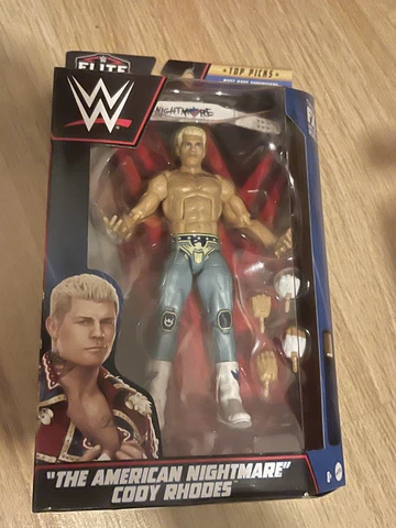 Wwe Elite Cody Rhodes Top Picks Mattel (box Damage) Last One Cover