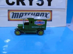 MATCHBOX YESTERYEAR LABEL FORD T EVER READY GREEN BODY PRE PRODUCTION - Picture 1 of 1