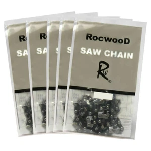 RocwooD Motorsägenkette passend für Stihl 024 026 028 MS270 16" .325 .050 1.3 67DL x5 - Bild 1 von 9