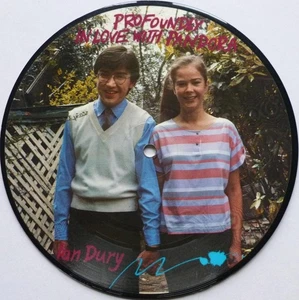 Ian Dury Profoundly In Love With Pandora 7"PD EMI EMIP5534 EX 1985 7" picture... - Imagen 1 de 6