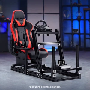 Dardoo Aluminium Racing Cockpit mit Sitz Fit Logitech G29 G920 G923 Thrustmaster - Picture 1 of 8