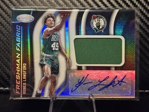 2019 PANINI CERTIFIED ROMEO LANGFORD FRESHMAN FABRIC FABRIC AUTO ROOKIE RC - Picture 1 of 4