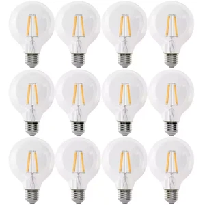 40-Watt Equivalent G25 Globe Dimmable Filament Clear Glass E26 LED Vintage Ediso - Picture 1 of 11