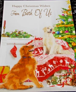 Da entrambi, cartolina di Natale. (B5) - Foto 1 di 3