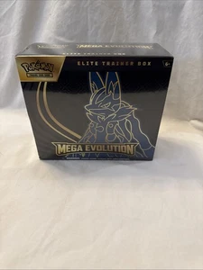 Pokémon TCG Mega Evolution Lucario ETB Elite Trainer Box NEU SEALED Fast Ship - Bild 1 von 13