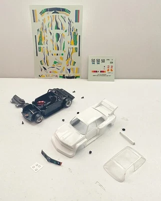 Kit peint  BMW 320 Lichenstein #50 Le Mans 1977 Quartzo + decal Renaissance 1/43 - Photo 1/4