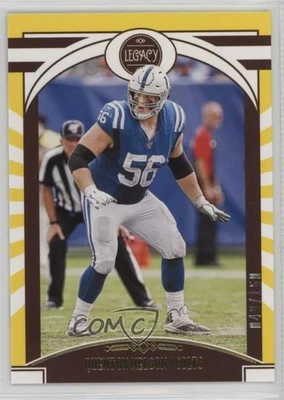 2020 Panini Legacy Yellow /150 Quenton Nelson #33 - Image 1 of 2