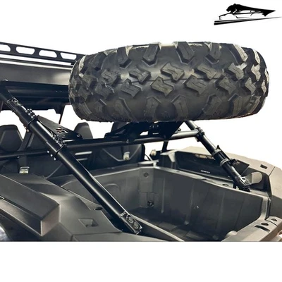 Transportador de pneus sobressalentes para Kawasaki Teryx KRX 1000 ES Trail 2020 2021 2022 23 24 25 - Imagem 1 de 4