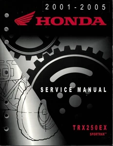 Honda Service Manual - TRX250EX Sportrax - 2001-2005 - 61HN603 - Picture 1 of 5