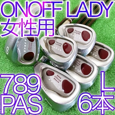 Juego de 6 piezas de hierro para damas Chi77 Onoff 2010 Lp-410I Lady Daiwa hecho en Japón para Foto 1 de 4