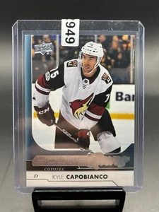 Kyle Capobianco Upper Deck Young Guns Rookie Card 2017-2018 #495 Arizona Coyotes - Picture 1 of 2