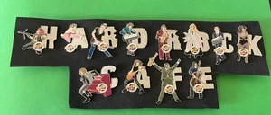 Hard Rock Cafe Letters 30 Yrs Indianapolis W/Rock Stars Tina Turner Etc 12 Pins - Picture 1 of 10