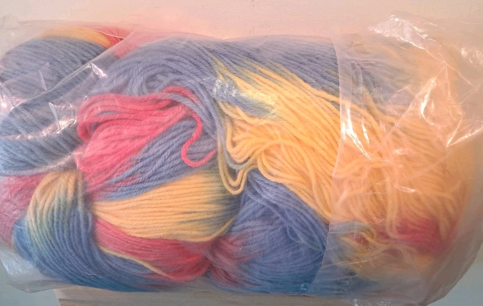  Hank Of Yarn Dyed 90% Wool, 10% Anti Pilling Fiber Hand Dyed Multi  - Image 1 of 2