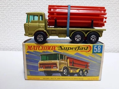 (New) Matchbox - #58 Daf Girder Truck With 12Girders - Image 1 of 4