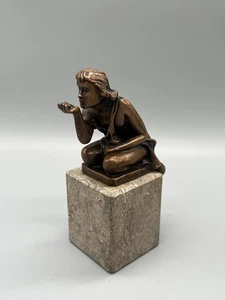 SCULTURA IN BRONZO "ROMEO" SU BASE - DI BARRY SHIRAISHI 2977 / 7500 I.4 - Foto 1 di 14