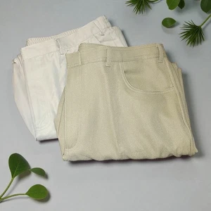 Two Pair Of John Blair Men's Beige Dress Pants  - Picture 1 of 7