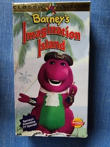 Barney Imagination Island (1994,VHS) Classic Collection- Primetime TV Special - Picture 1 of 5