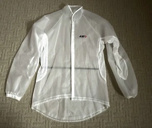 Louis Garneau Men's Cycling Rain Wind Jacket Clear See Through Size XS - Picture 1 of 5