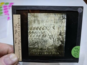Linterna mágica de vidrio de colores diapositiva FIGURA Angkor Wat EJÉRCITO AGITACIÓN DEL ESPÍRITU DEL MAR - Imagen 1 de 1