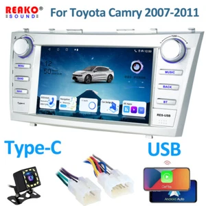 2+64G For Toyota Camry 2007-2011 Android 13 Apple CarPlay Car Radio Stereo GPS - Imagen 1 de 19
