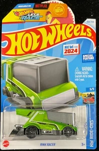 2024 HOT WHEELS RINK RACER GREEN Hockey Ice Surfacer, Like a Zamboni NEW - Picture 1 of 6