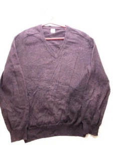 J. Crew Crewcuts Kids V Neck Christmas Holiday Sweater Red Size 10 - Picture 1 of 3