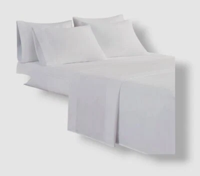 Intelligent Design White Microfiber Twin XL Sheet Set w/ Side Storage Pocket. - Image 1 of 4