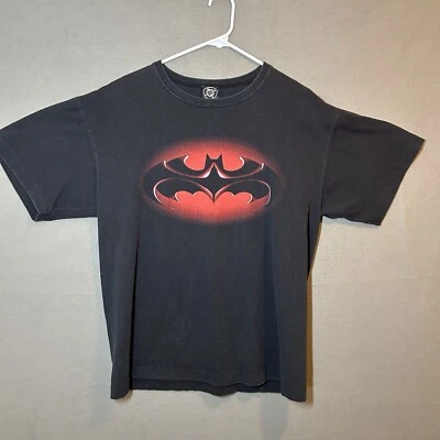 Camiseta De Colección Años 90 DC Comics Batman & Robin Adulto XL Negra Puntada Única Foto 1 de 4