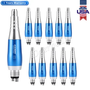 1-10 Zahnhygiene Prophy Handstück Luftmotor 4 Löcher 4:1 Nasenkegel 360° drehbar - Bild 1 von 28