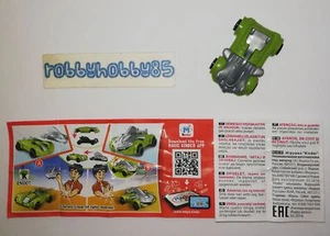 EN001 AUTO VERDE + BPZ (EAC 03.2018) KINDER SORPRESA ITALIA 2018/2019 SPRINTY - Picture 1 of 1