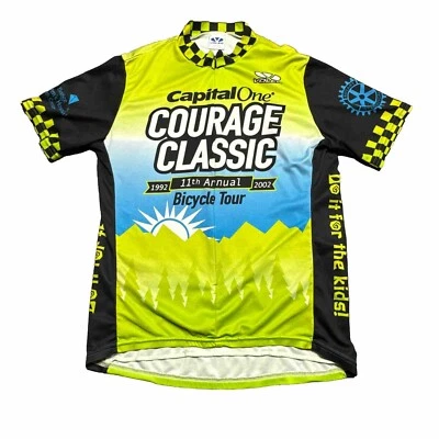 Voler 骑行服男式中号勇气经典 2002 Raglan 3/4 拉链 — 第 1/4 张图片