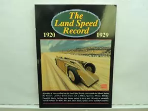 New The Land Speed Record 1920 1929 By R.M. Clark B4v - Picture 1 of 7