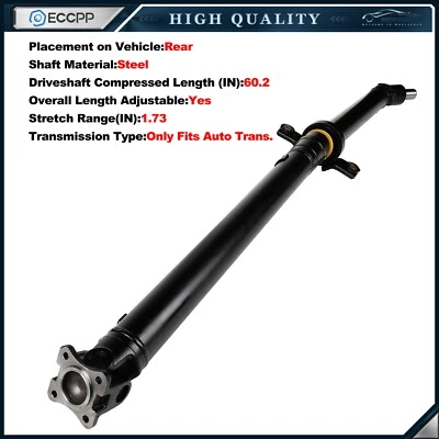 Rear Prop Drive Shaft For 2009-2012 Subaru Forester Auto Transmission 2.5L - Imagem 1 de 4