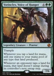 MTG Magic the Gathering Vorinclex, Voice of Hunger (189/256) Iconic Masters LP - Picture 1 of 1