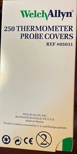 Thermometer Covers WELCH ALLYN 05031 SURETEMP PLUS 690 Oral Probe , Box Of 250 - Picture 1 of 4