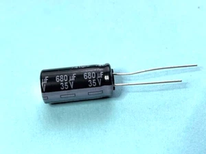 680 µF / 35V, 105°  Elko, Kondensator, capacitor, SMPS Netzteile Audio, TV - Bild 1 von 1