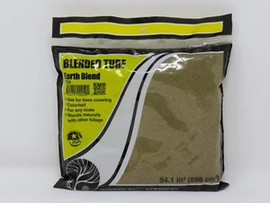 Woodland Scenics 50 Earth Blended Fine Turf for Model Train Scenery Grass Trees - Picture 1 of 4