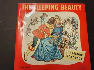 The Sleeping Beauty Talking Story Book,Rpm Cover,Heide Verlag,F.Lindner,Germany - Picture 1 of 5
