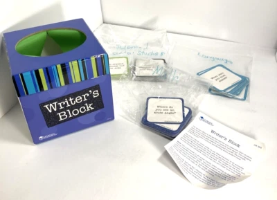 Learning Resources Writers Block Cube Prompts Classroom/Tutoring/Homeschool - Image 1 of 4