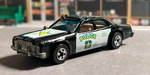 Vintage Hot wheels 1977 Police 123 Loose in great shape! BLACK WALL Malaysia - Picture 1 of 6