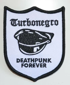 TURBONEGRO - Deathpunk Forever - 7,4 cm x 9,2 cm - Patch - 165958 - Bild 1 von 1