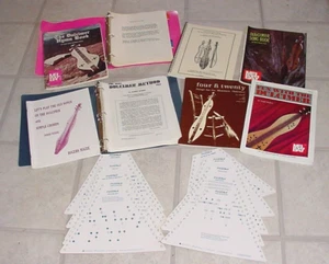 Lot 8+ Mountain Dulcimer Harp Instruction & Song Books & Cards Mel Bay Ford + - Imagen 1 de 8