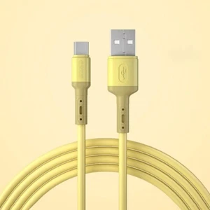 Liquid Silicone USB-C Type-C Fast Charging Data SYNC Charger Cable Cord 3FT/6FT - Picture 1 of 11