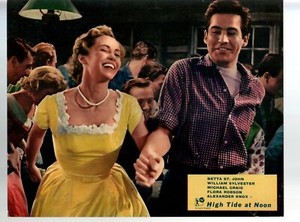 High Tide At Noon-Betta St. John-William Sylvester-11x14-Color-Lobby Card