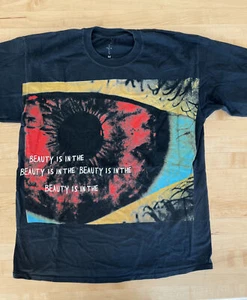Travis Scott Astroworld Houston Eye Langarmshirt schwarz Größe Large - Bild 1 von 4