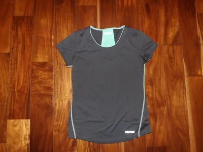 Nueva Camiseta Mujer Marmot Acero Oscuro Gris Verde Hielo Essential SS M Mediana Foto 1 de 2