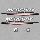 Mercury 6 hp Four Stroke 2013-2017 outboard engine decals sticker reproduction - AU $ 67.26